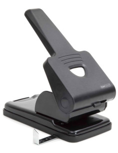 TALADRO 2 P RAPESCO ANTIBACTERIANO P865 65 hojas NEGRO