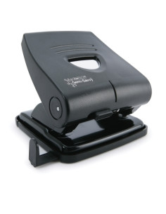 TALADRO 2 P RAPESCO ANTIBACTERIANO P827 30 hojas NEGRO