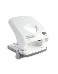 TALADRO 2 P RAPESCO ANTIBACTERIANO X5 40 hojas BLANCO