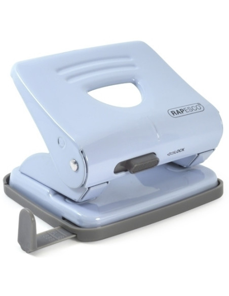 TALADRO 2 P RAPESCO 825 METALICO 25 hojas AZUL