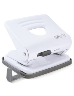 TALADRO 2 P RAPESCO 825 METALICO 25 hojas BLANCO