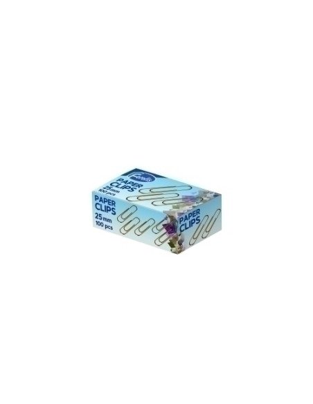 CLIP FOROFIS N15 25 mm DORADO CAJA de 100