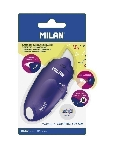 CUTTER MILAN CAPSULE CERAMICA ACID AZUL