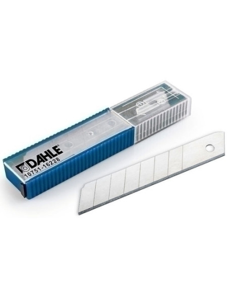 RECAMBIO CUTER DAHLE 18 mm ESTUCHE DE 10