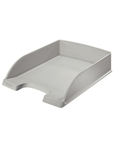 BANDEJA SOBREMESA LEITZ PLUS STANDARD OPACA GRIS