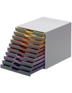 MODULO DURABLE 10 CAJONES VARICOLOR