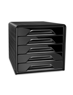 MODULO CEP 7-111 ESTANDAR 5 CAJONES COLOR NEGRO