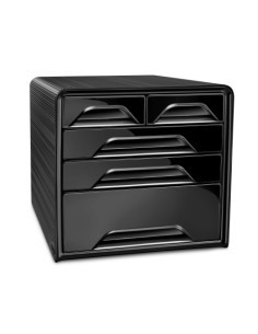 MODULO CEP 7-213 ESTANDAR 5 CAJONES MIXTOS COLOR NEGRO