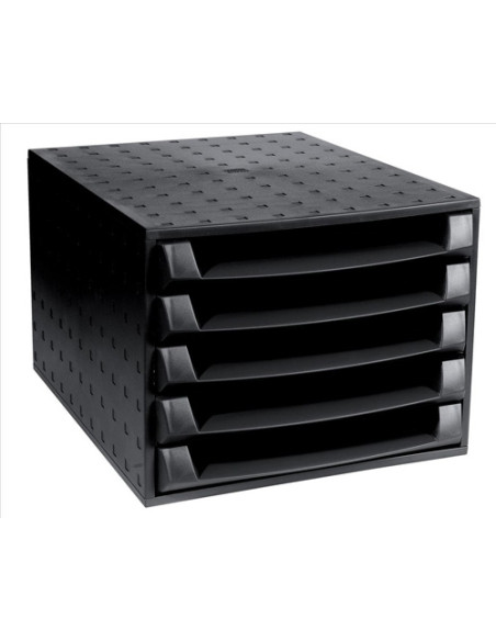 MODULO EXACOMPTA THE BOX ECOBLACK 5 BANDEJAS