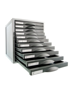 MODULO ARCHISYSTEM 11 CAJONES GRAFITO