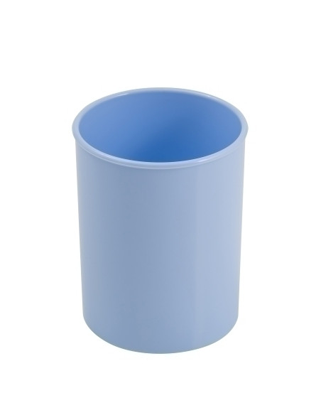 CUBILETE FAIBO PLASTICO AZUL PASTEL
