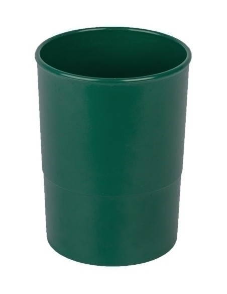 PORTA LAPICES PLASTICO REDONDO VERDE