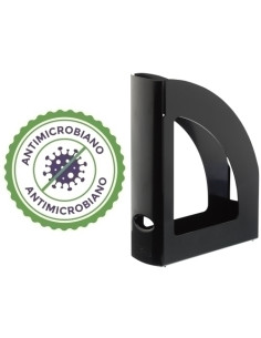 REVISTERO PLASTICO ARCHIVO 2000 ANTIMICROBIANO SANITIZED GRAN CAPACIDAD NEGRO