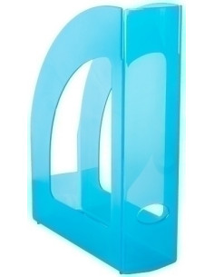 REVISTERO PLASTICO 80mm TRASLUCIDO AZUL