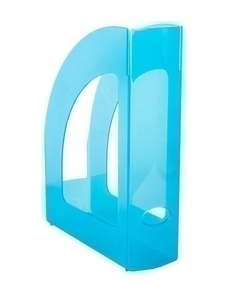 REVISTERO PLASTICO 80mm TRASLUCIDO AZUL