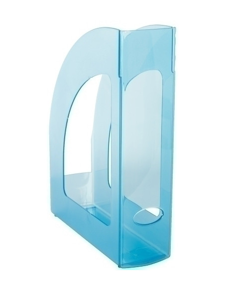 REVISTERO PLASTICO 80mm TRASLUCIDO AZUL MAR