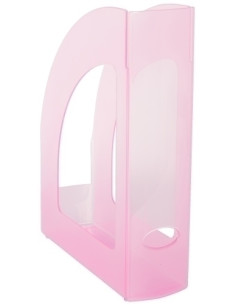 REVISTERO PLASTICO 80mm TRASLUCIDO FUCSIA