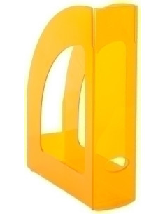 REVISTERO PLASTICO 80mm TRASLUCIDO NARANJA