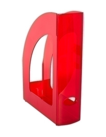 REVISTERO PLASTICO 80mm TRASLUCIDO ROJO