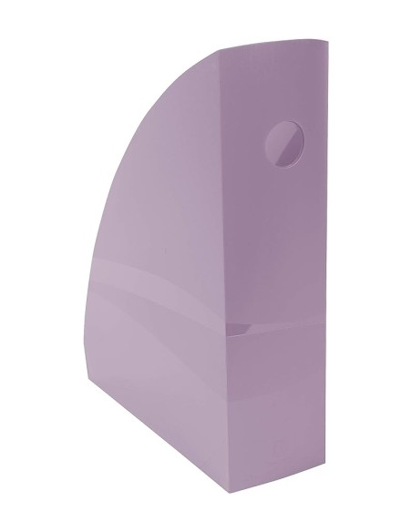 REVISTERO PLASTICO EXACOMPTA MAG-CUBE AQUAREL MALVA