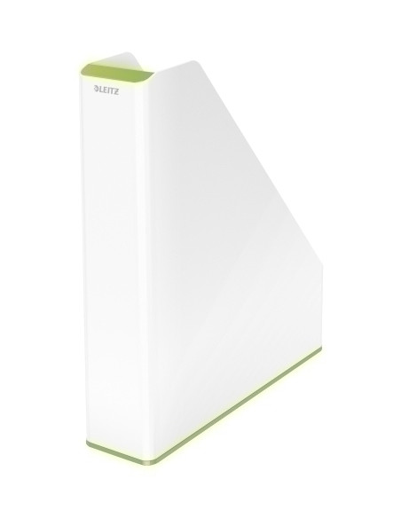 REVISTERO PLASTICO LEITZ WOW DUAL VERDE METALIZADOBLANCO