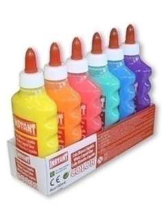 COLA BLANCA COLOR INSTANT SURTIDO 180 ml EXPOSITOR DE 6