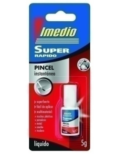 PEGAMENTO INST IMEDIO SUPER RAPIDO ADHESIVO PINCEL 5gr