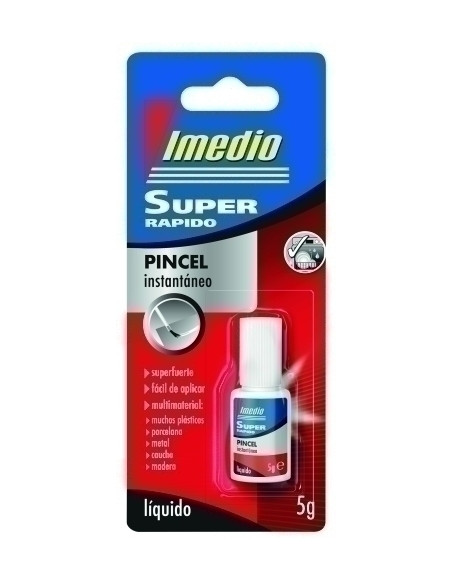 PEGAMENTO INST IMEDIO SUPER RAPIDO ADHESIVO PINCEL 5gr