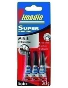 PEGAMENTO INST IMEDIO SUPER RAPIDO MINI 3x 1gr