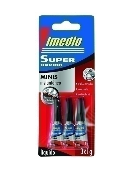 PEGAMENTO INST IMEDIO SUPER RAPIDO MINI 3x 1gr