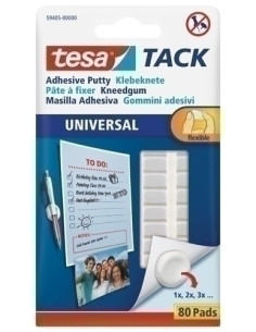 MASILLA ADHESIVA TESA TACK 80 UNIDADES