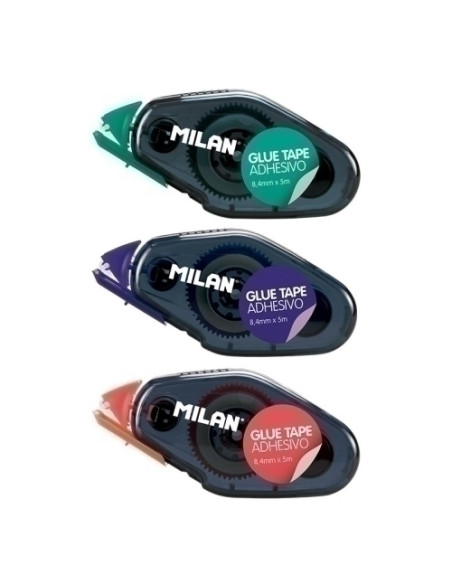 ROLLER ADHESIVO MILAN MINI GLUE TAPE 84 mm x 5 m