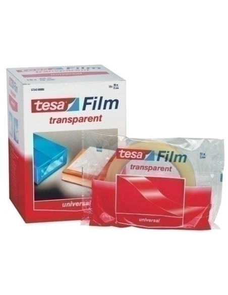 CINTA ADHESIVA TESA TRANSPARENT rollo 33x15