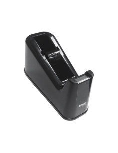 PORTARROLLOS DOHE CINTA ADHESIVA 33 m NEGRO