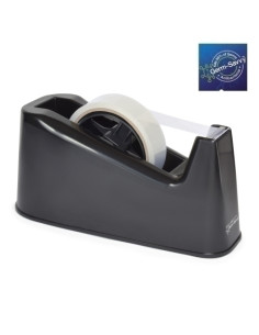 PORTARROLLOS RAPESCO ANTIBACTERIANO 66 MT RPTD500B NEGRO