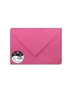 SOBRE CLAIREFONTAINE POLLEN 162x229 120g FUCSIA PAQUETE DE 20