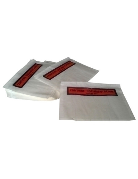 SOBRES ADHESIVOS PACKING-LIST 180x140 ext IMPRESOS CAJA de 250