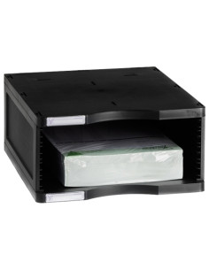 MODULO ARCHIVO 2000 ARCHIVODOC A4 APAISADO 1 CAJON JUMBO NEGRO