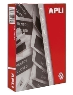 SOBRES ADHESIVOS PACKING-LIST APLI 240x180 ext IMPRESOS CAJA de 100