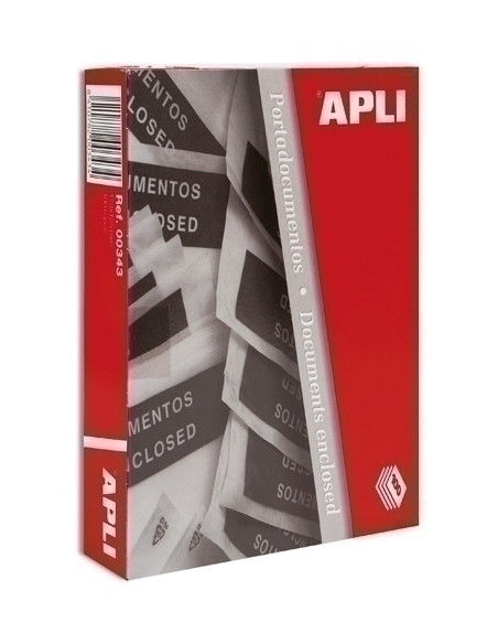 SOBRES ADHESIVOS PACKING-LIST APLI 240x180 ext IMPRESOS CAJA de 100