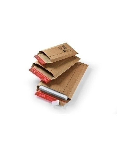 SOBRE-BOLSA COLOMPAC 167x268x50 CARTON CORRUGADO CFUELLE CAJA de 100