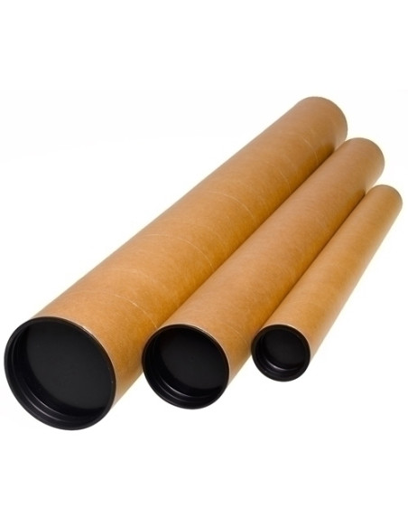 PORTAPLANOS para ENVIO FABRISA TUBO CARTON KRAFT 110x8 cm A1A0