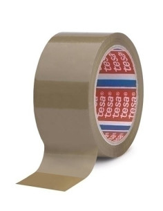 CINTA de EMBALAJE TESA PP rollo 132x50 TESAPACK MARRON