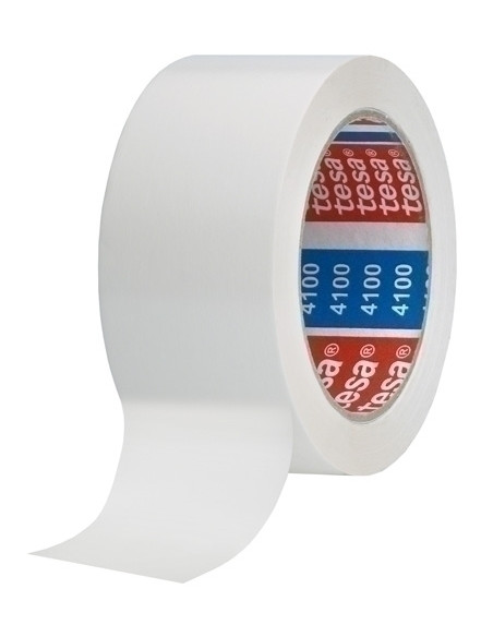 CINTA de EMBALAJE TESA PVC RUGOSO rollo 66x50 BLANCO