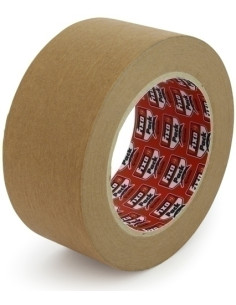 CINTA de EMBALAJE FIXO PAPEL KRAFT CAUCHO rollo 50x50 MARRON