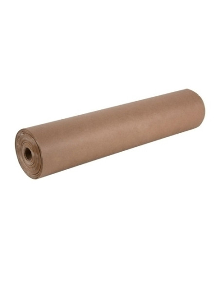 PAPEL de EMBALAR KRAFT BOBINA PRIMERA MARRON 62 cm 355m 11 Kg aprox