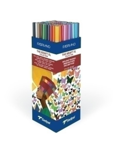 PAPEL de REGALO ROLLO SADIPAL GRAN FORMATO XL 1x3 m CAJA de 100 KRAFT COLORES SURTIDOS