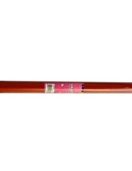 PAPEL de EMBALAR KRAFT IMPRESO ROLLO FABRISA 1x3 ROJO NAVIDAD
