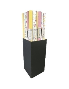 PAPEL de REGALO ROLLO CLAIREFONTAINE 07x2m CAJA de 30 80g EXCELLIA FAIRY
