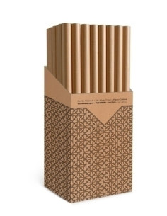 PAPEL de REGALO ROLLO TV 07x3 m CAJA de 60 KRAFT MARRON ANONIMO